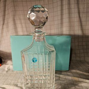 Tiffany "Plaid" Decanter
